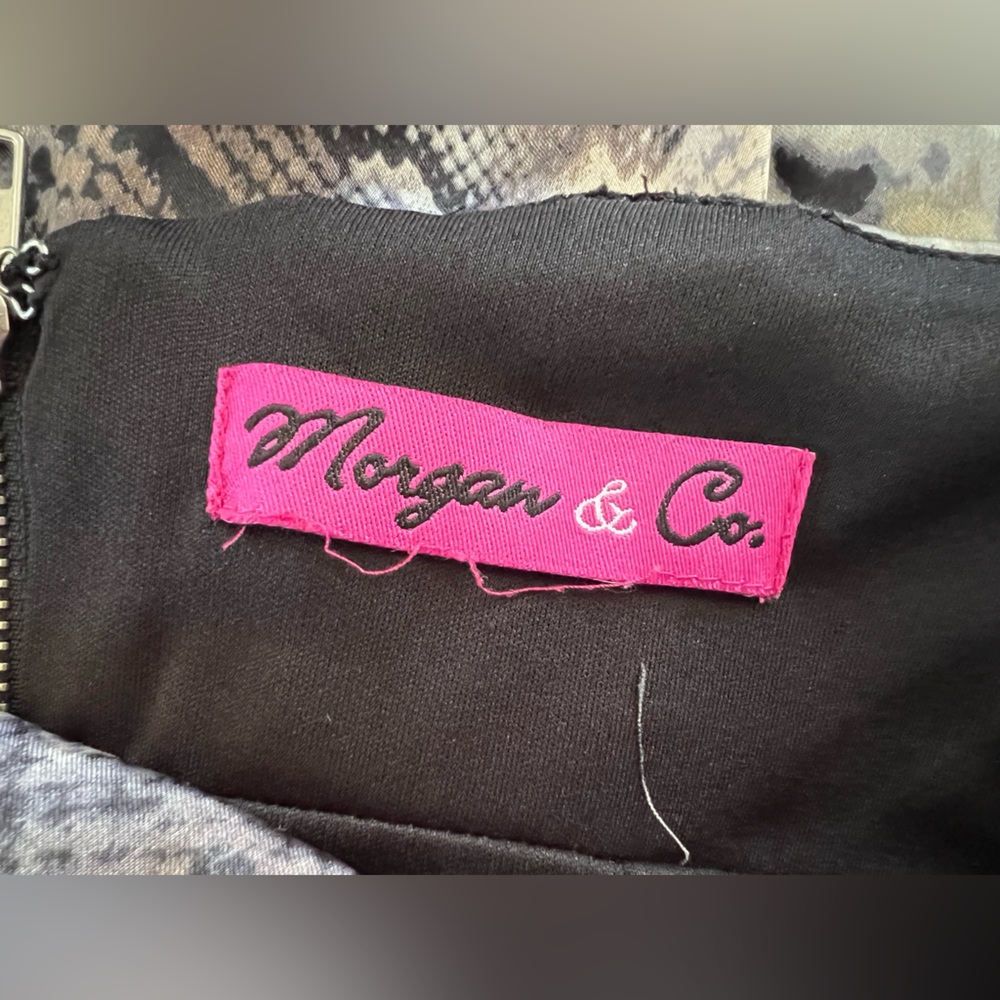 Size 2, Snake Skin And Leopard Print, Mini Strapl… - image 5